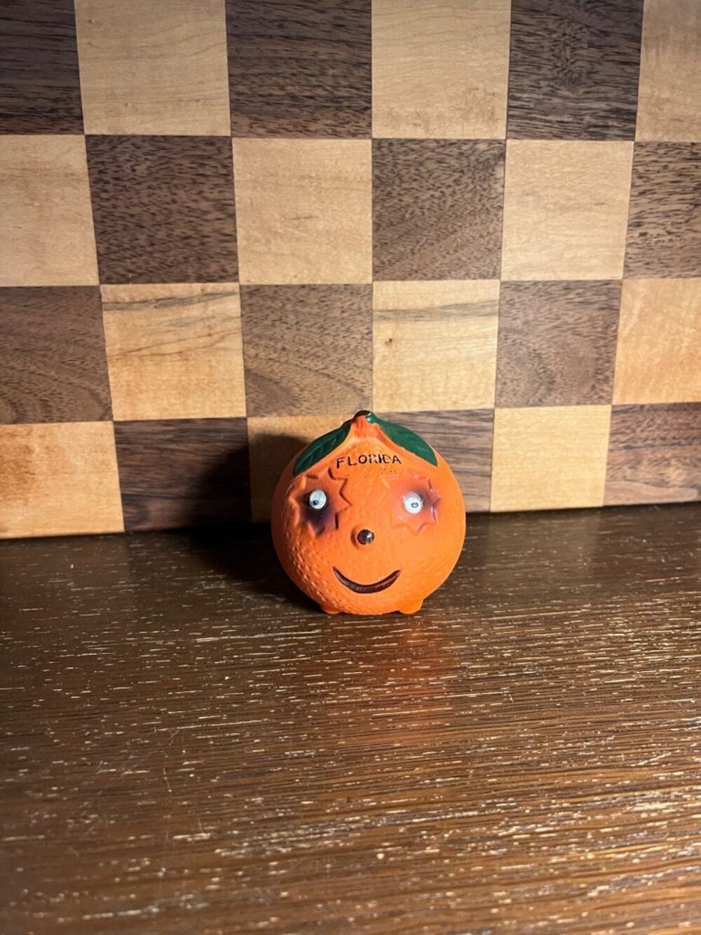 Single Anthropomorphic Florida Orange Shaker
